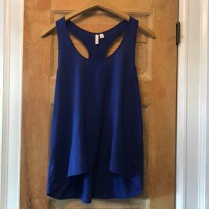 Frenchi sheer racerback swing cami Sz M